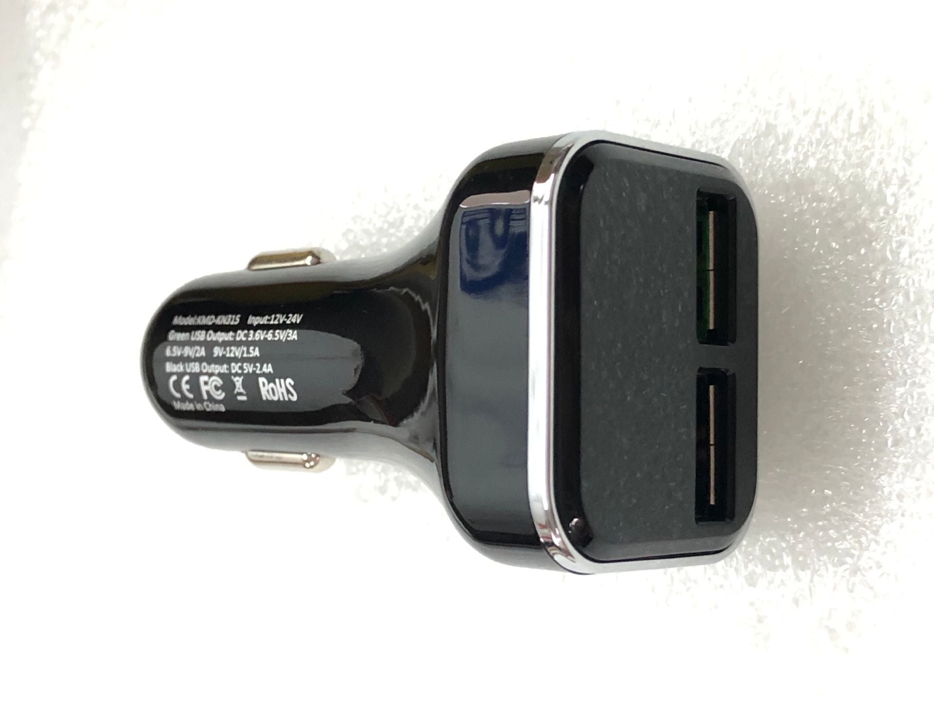 VoltAura™ LuxeCharge — Premium Car Charger with Display