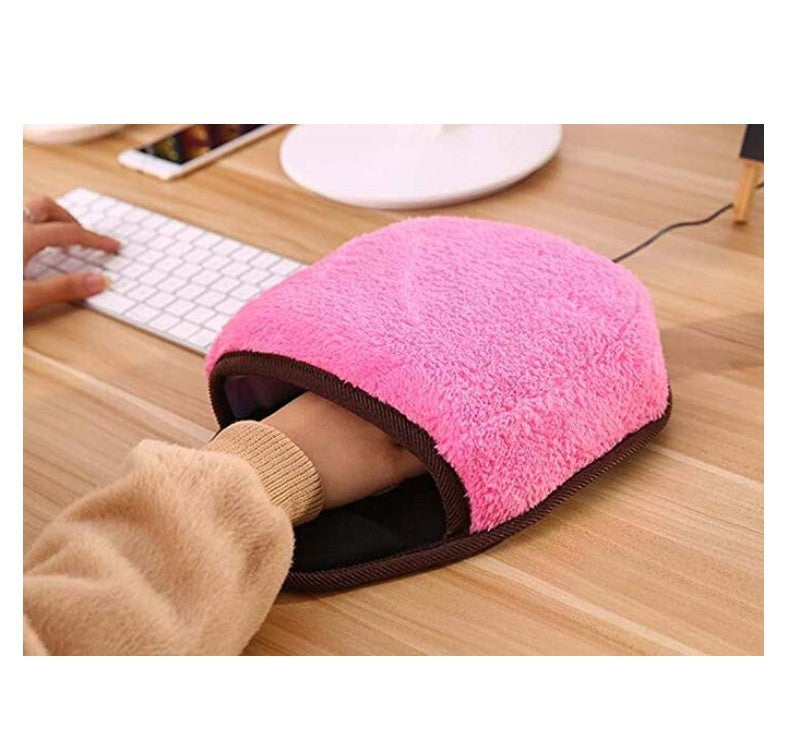 WarmWave™ USB Heated Mouse Pad & Wrist Rest – Comfort & Warmth in One