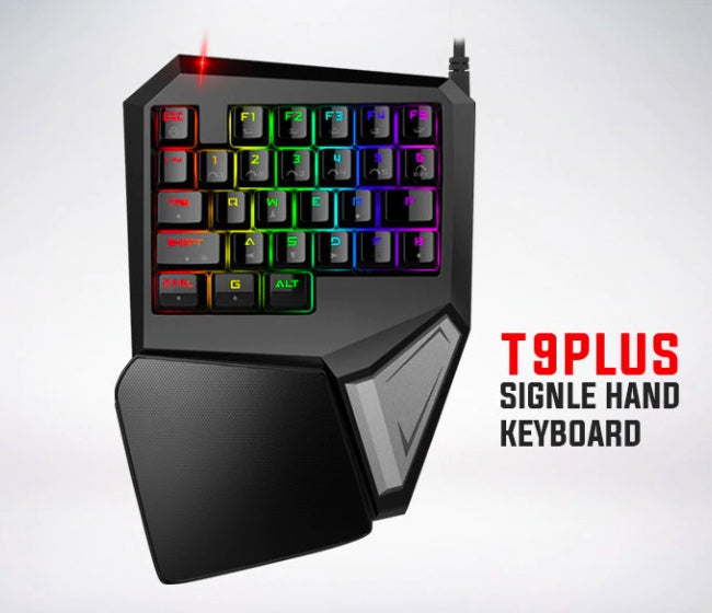 T9PLUS One-Handed Mechanical Gaming Keypad