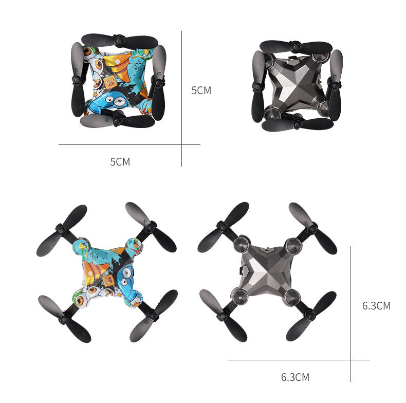 SkySuiter – Folding Mini Drone with Aerial Photography and Remote Control