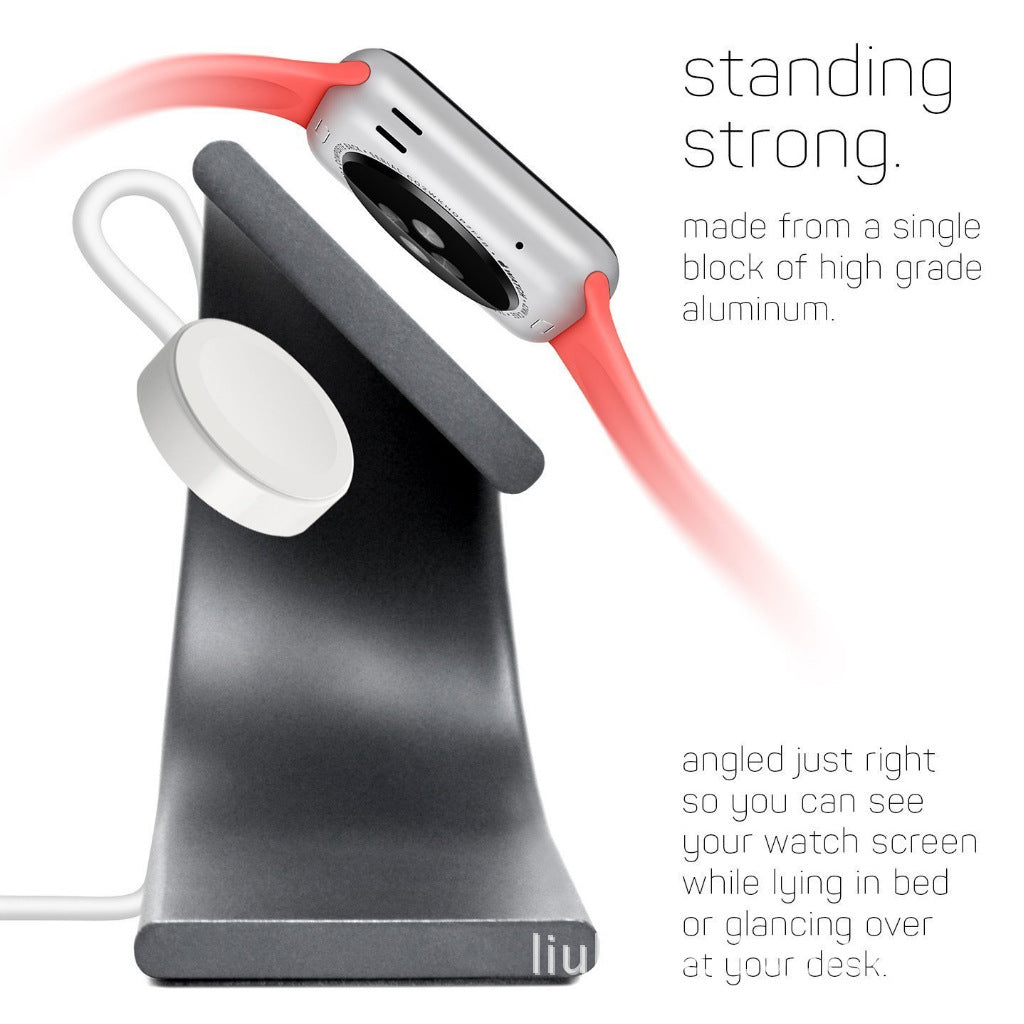 The ChargeDock™ – Aluminum Alloy U-Shaped Smartwatch Charging Stand
