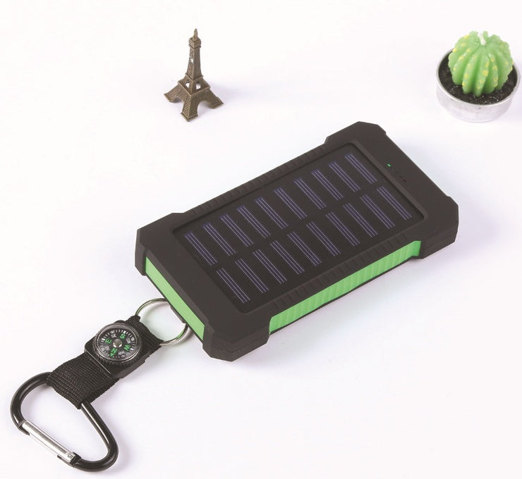 SolarNav Pro – Outdoor Waterproof Compass & Solar Power Bank