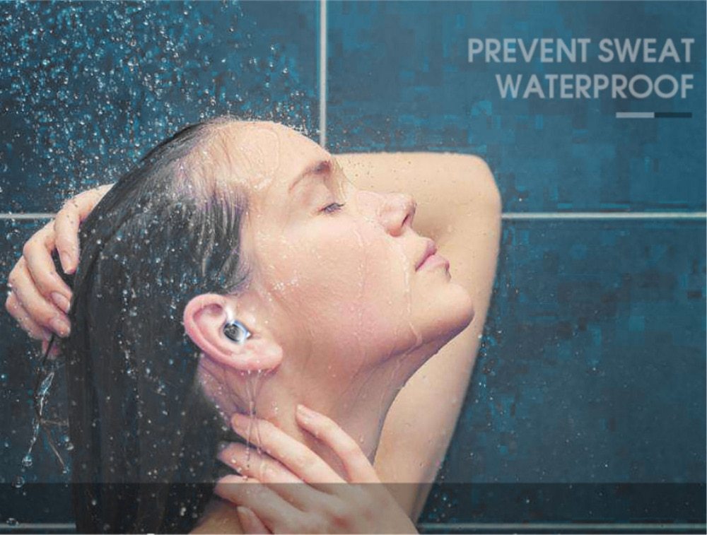 AquaSound S2 Wireless Earbuds – IP67 Waterproof Bluetooth Earphones with Mic & 850mAh Charging Box"