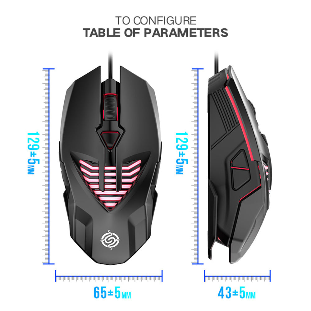 ProMouse USB Wired Gaming & Office Mouse