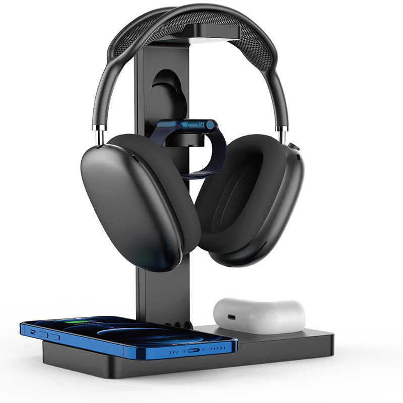ChargeHub™ Pro | Multi-Function Wireless Charging Station for Phone, Watch, and Headset