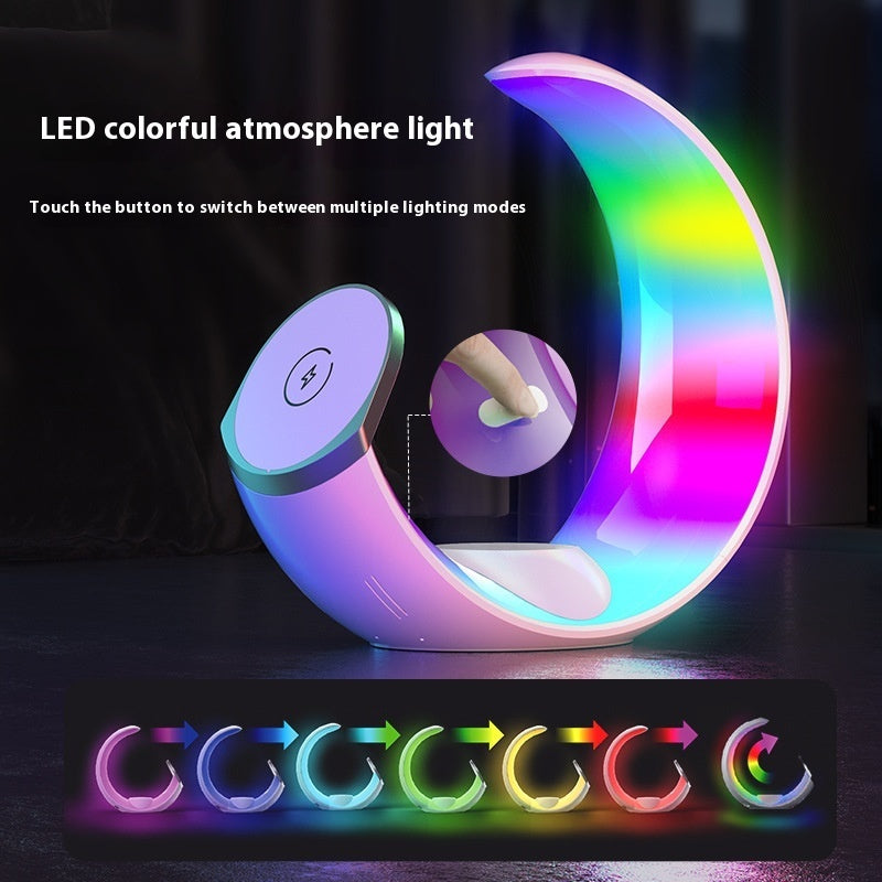 LumaCharge 4-in-1 Wireless Ambience Light & Night Lamp Charger