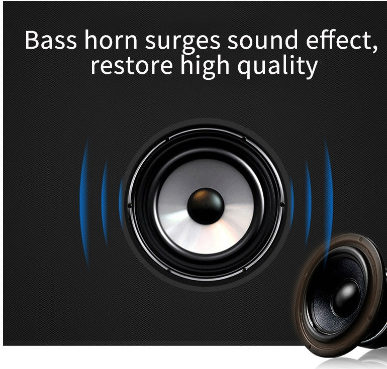 SoundPulse S8: Mini Portable Bluetooth Speaker with Subwoofer