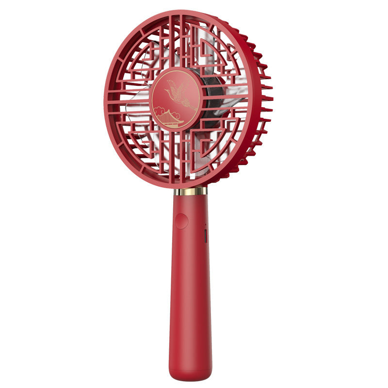 BreezeFlow USB Charging Handheld Fan – Portable, Rechargeable Personal Cooling Solution