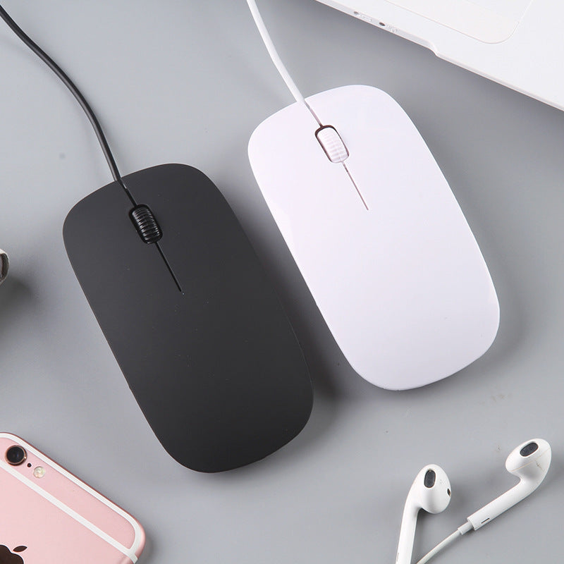 SleekGlide X1: Ultra-Thin Precision Wired Mouse