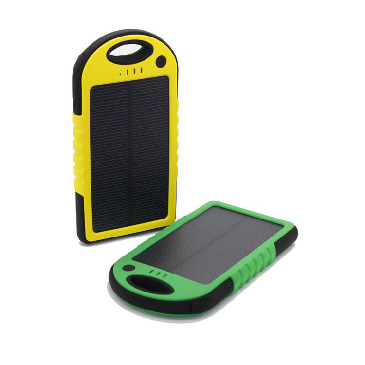 SunCharge Duo – Solar Power Bank & Dual Battery Charger