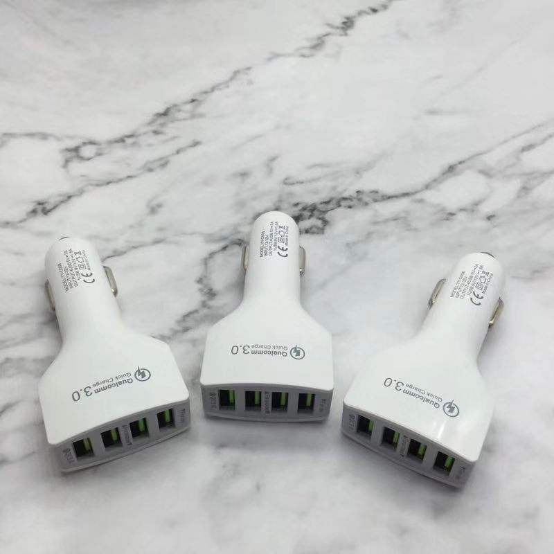 TurboCharge QC3.0 Car Charger – Fast Charging for On-the-Go with 2.0 & QC3.0 Technology