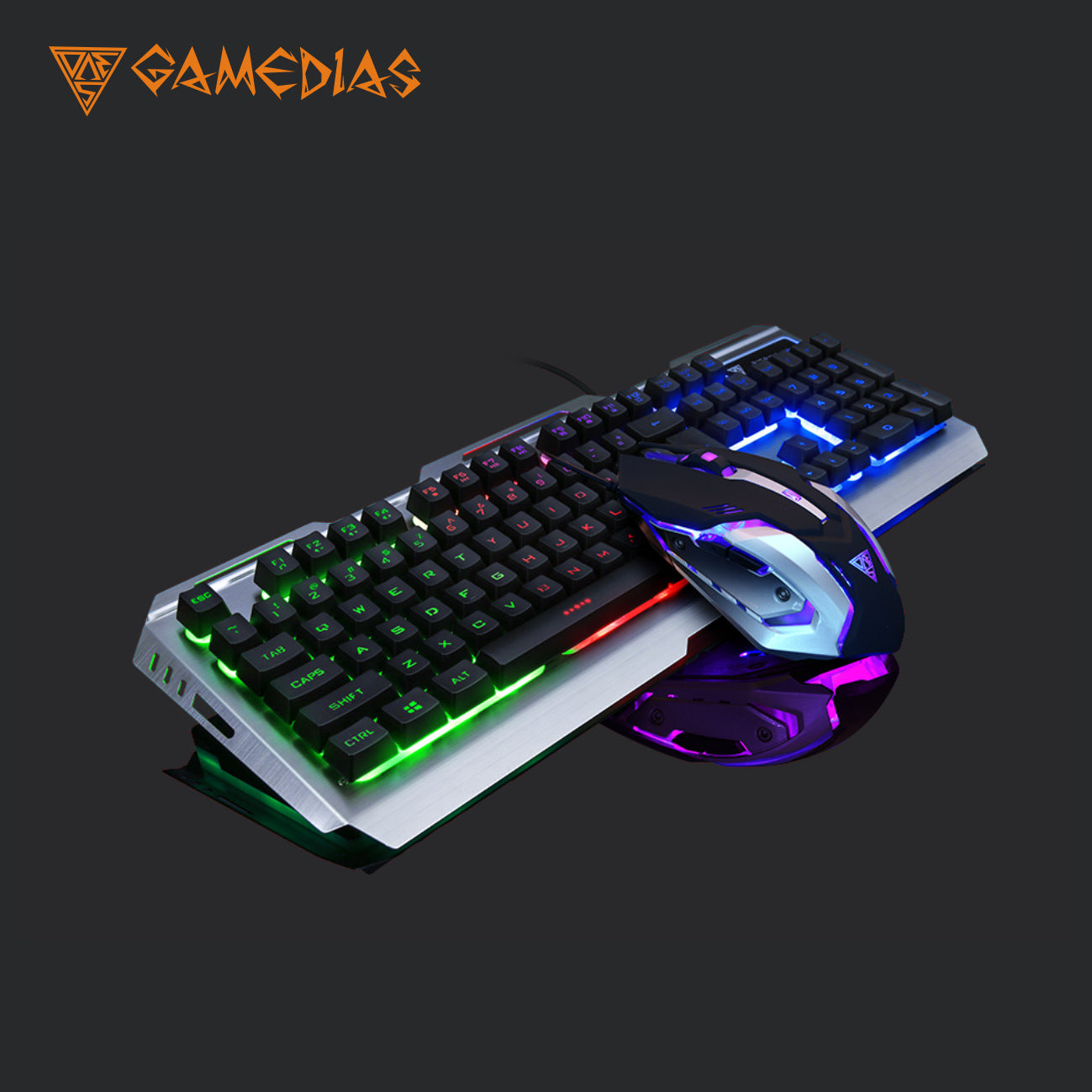 GlowStrike™: Luminous Gaming Keyboard & Mouse Set