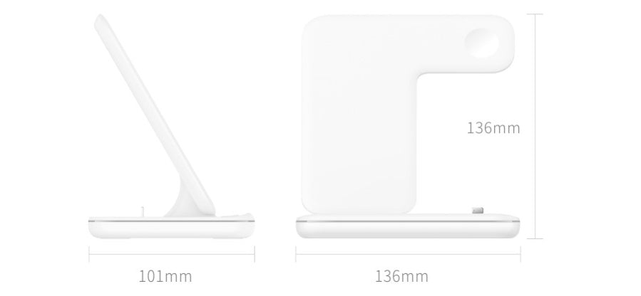 TrioCharge™ 3-in-1 Wireless Charging Stand