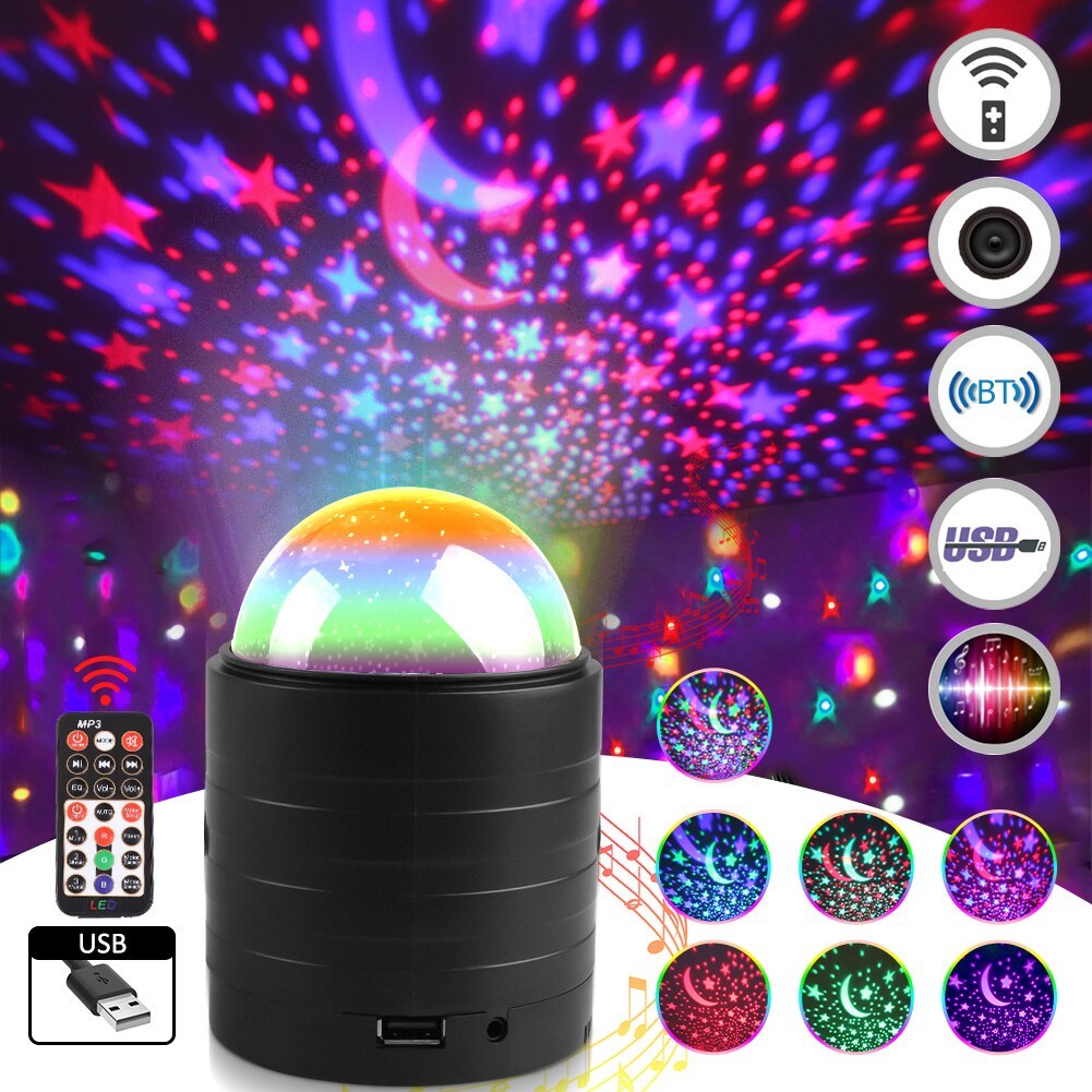 StarGlow™ Night Light Projector – Transform Your Room into a Starry Sky