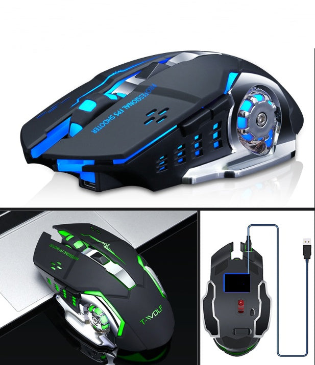 SilentCharge Wireless Mouse