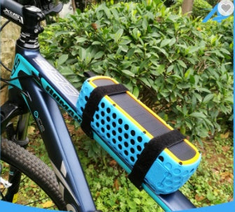 SolarBass X1 – Portable Solar-Powered Bluetooth Speaker with Heavy Bass