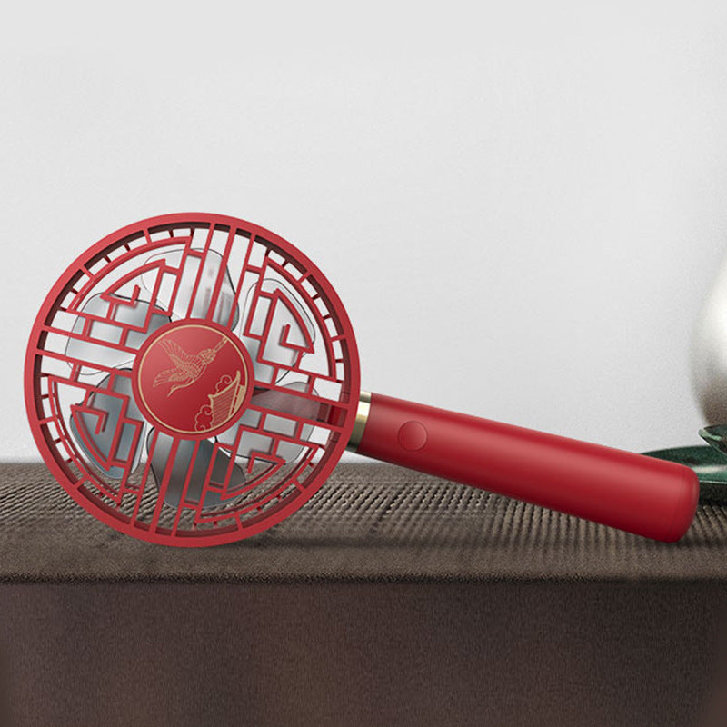 BreezeFlow USB Charging Handheld Fan – Portable, Rechargeable Personal Cooling Solution