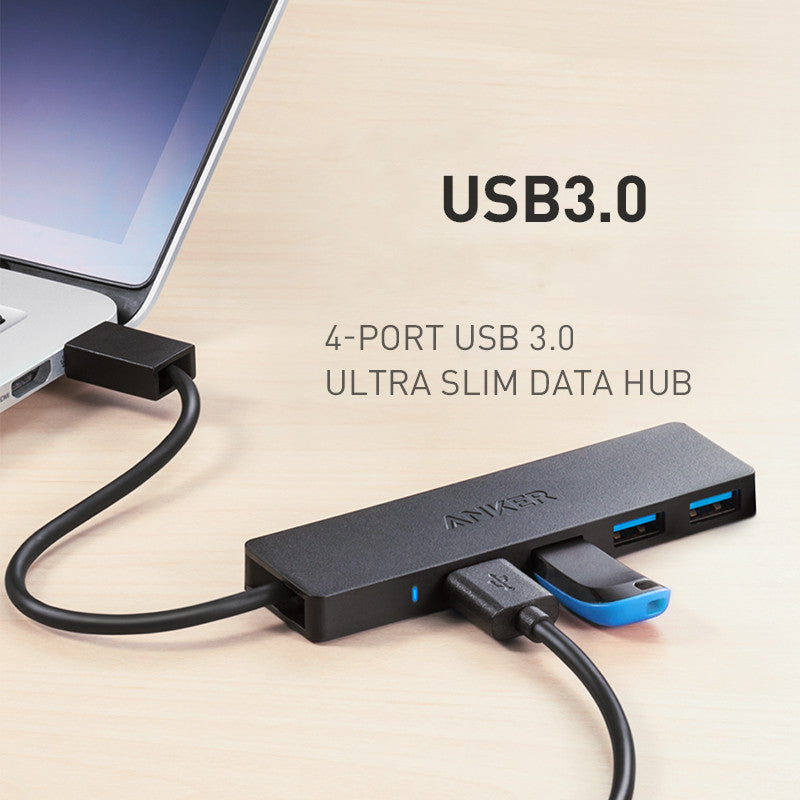 LuxHub Pro: The Ultimate 4-Port High-Speed Hub Converter
