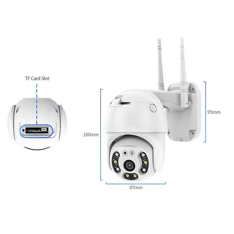 AquaGuard™ Tuy2.5 Outdoor Waterproof WiFi Ball Camera