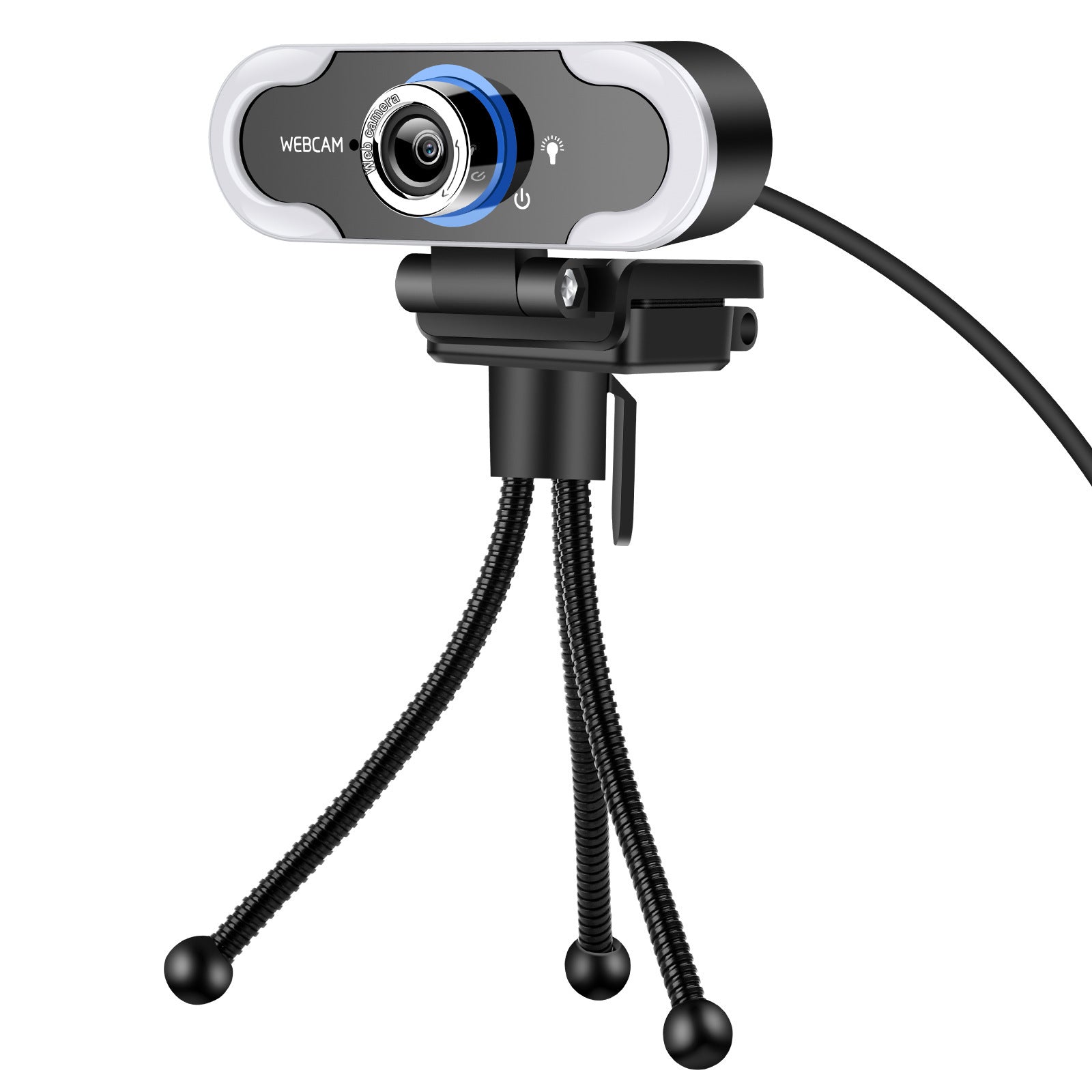 LumiCam™ USB Camera with LED Supplementary Light – Perfect for Online Classes, Live Webcasts, and Content Creation