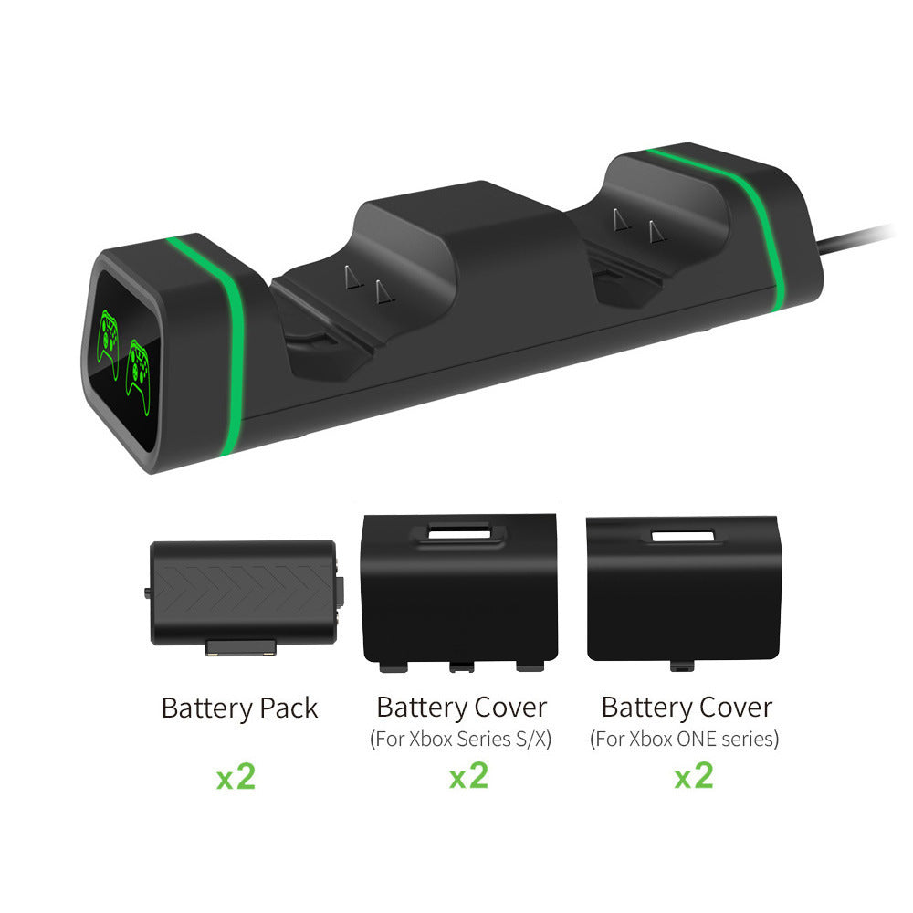 ChargeMaster Duo – Slim Dual Battery Charging Kit for Xbox Series X|S