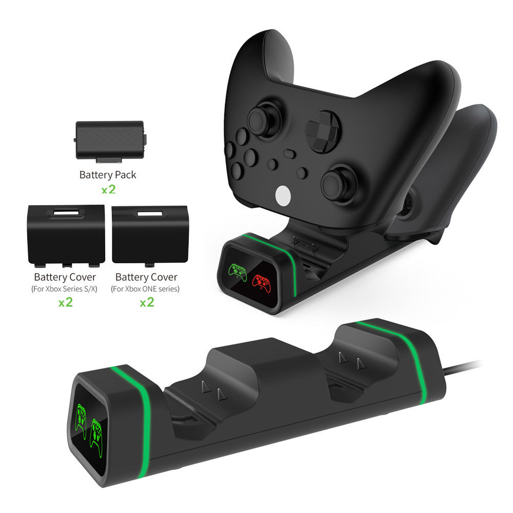ChargeMaster Duo – Slim Dual Battery Charging Kit for Xbox Series X|S
