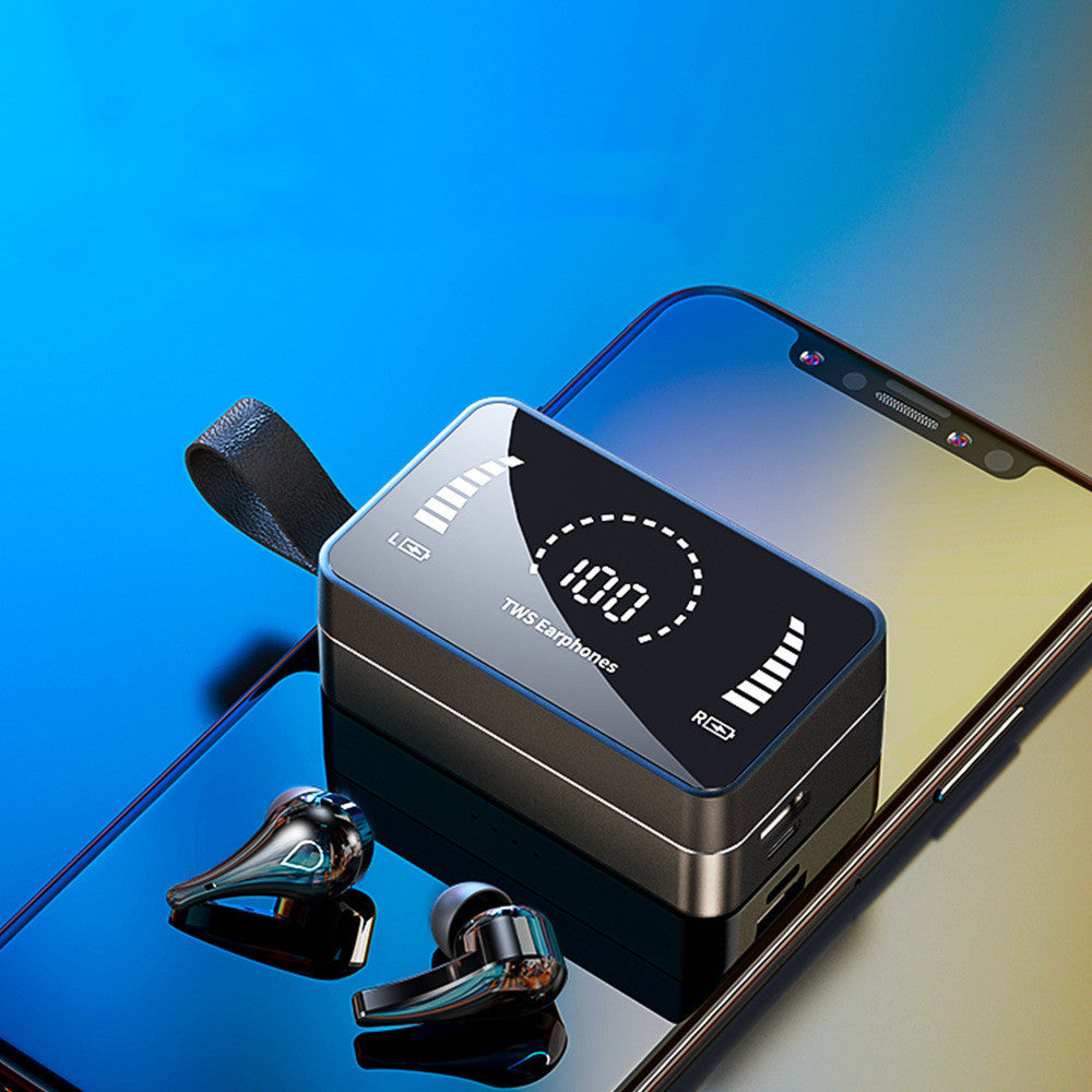 SportPulse™ Bluetooth 5.0 Waterproof Earphones with Charging Box