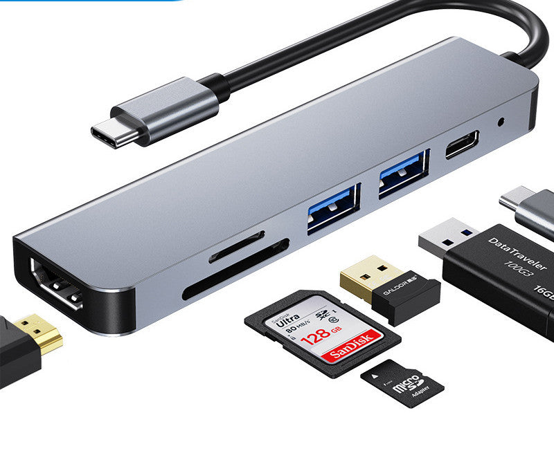 UltraDock 6-in-1 USB-C Hub for Notebooks