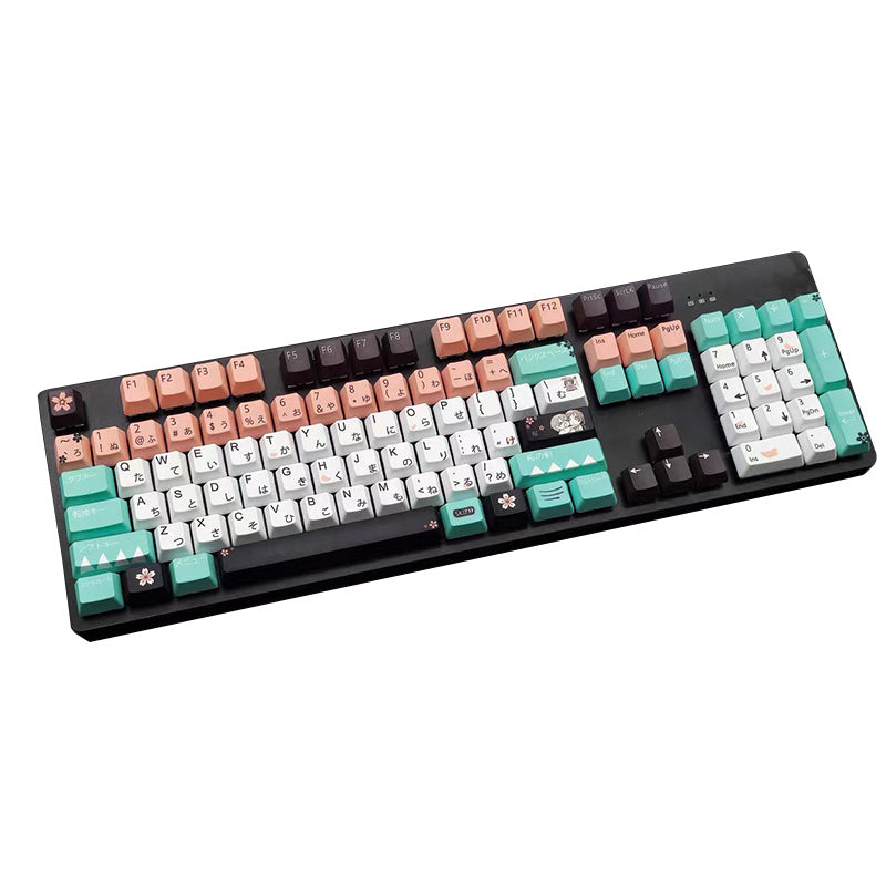 Animax™ Cherry Mechanical Keycap Set – Customizable Gaming & Typing Experience