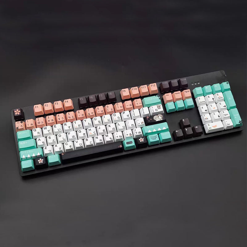 Animax™ Cherry Mechanical Keycap Set – Customizable Gaming & Typing Experience