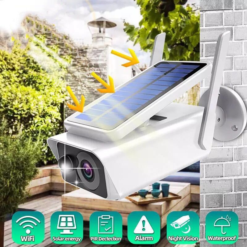 SolarGuard™ Wireless Wifi Solar Rechargeable Battery Camera