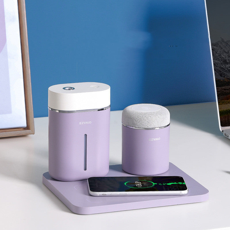 AuraCharge™ Multi-Function Humidifier & Wireless Charging Dock