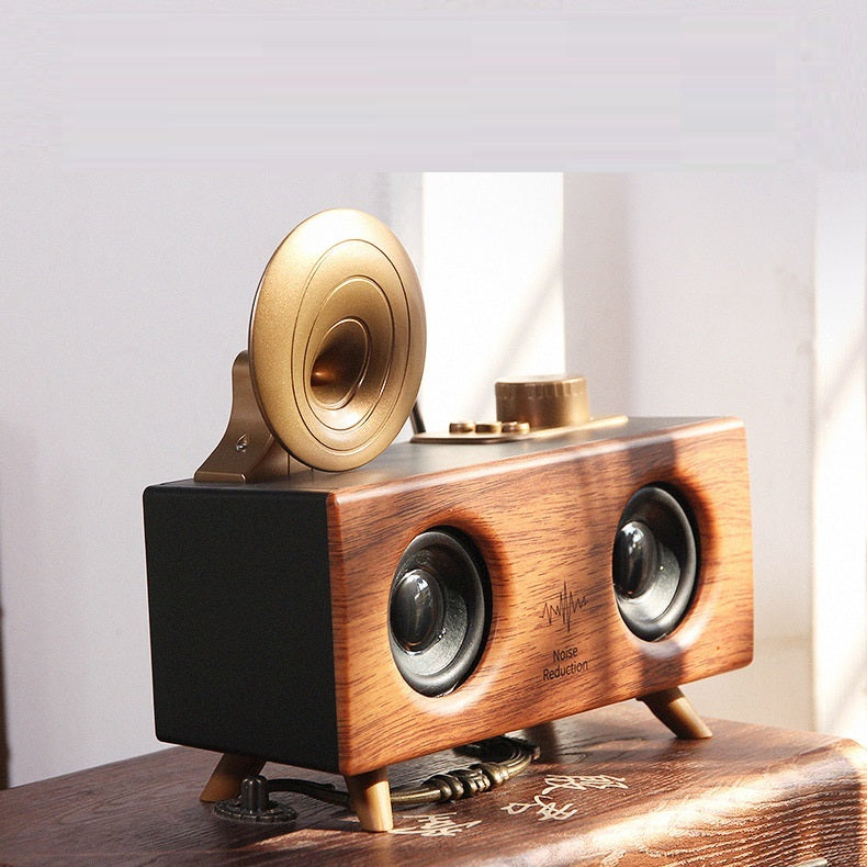 FloraSound: Home Wireless Horn Flower Bluetooth Speaker