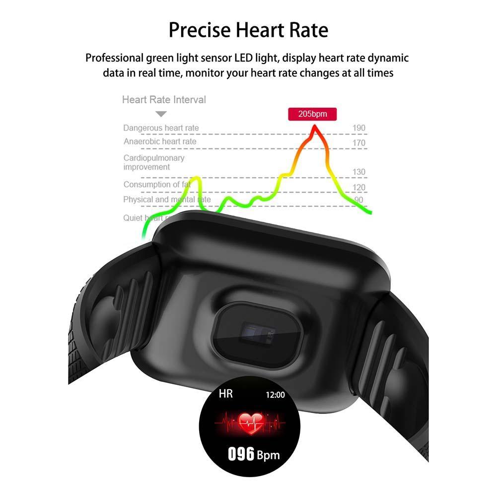 116Plus Smart Pedometer & Sleep Tracker Bracelet – Your All-in-One Fitness & Wellness Companion