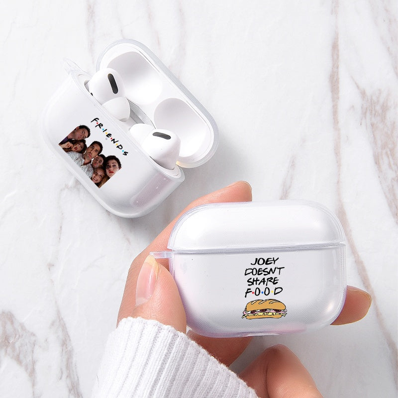 ClearGuard Soft Silicone Case for AirPods Pro – Custom Fit, Premium Protection, and Transparent Elegance