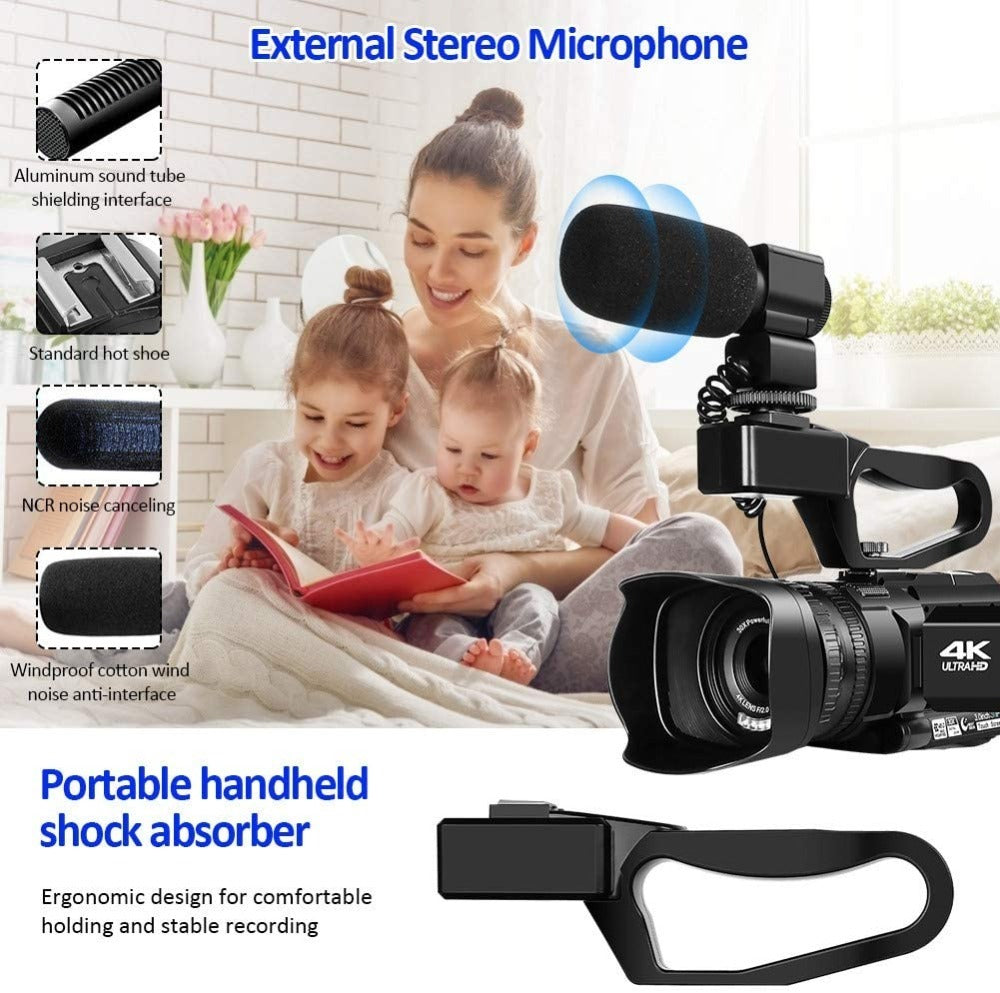 VisionPro™ 4K Handheld Digital Video Camera