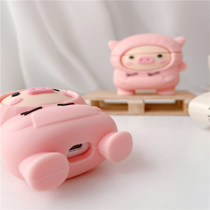 Rosé Pet™ – Soft Cartoon Rose Pet AirPods Case