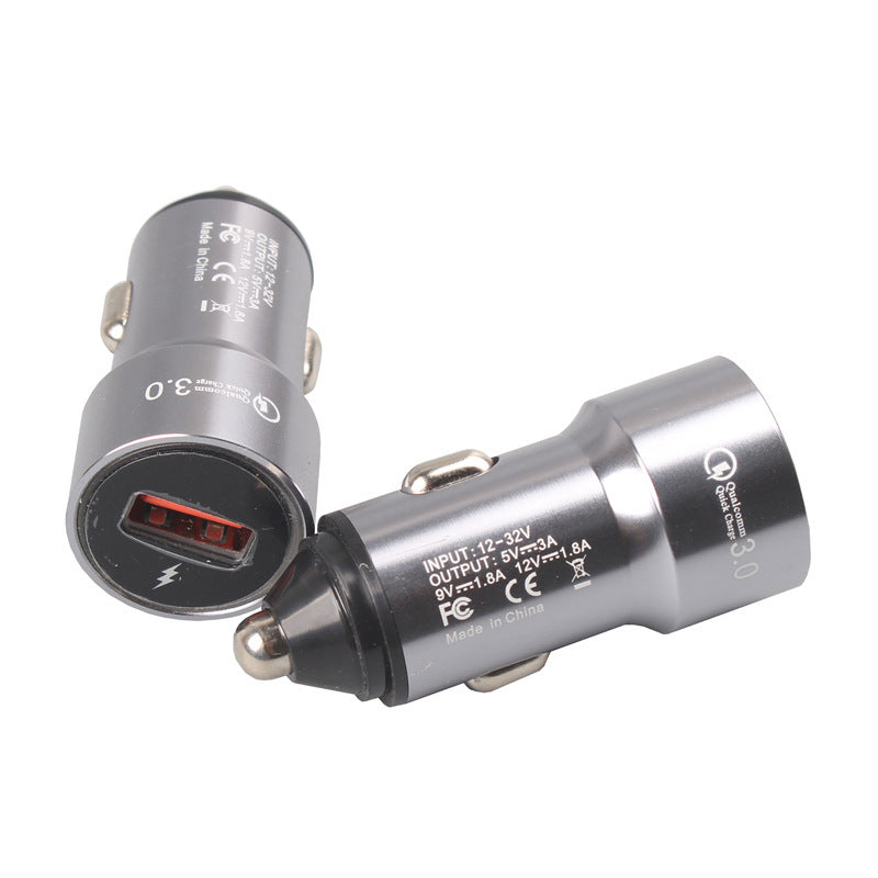 DriveCharge Pro – Metal USB Car Charger Adapter