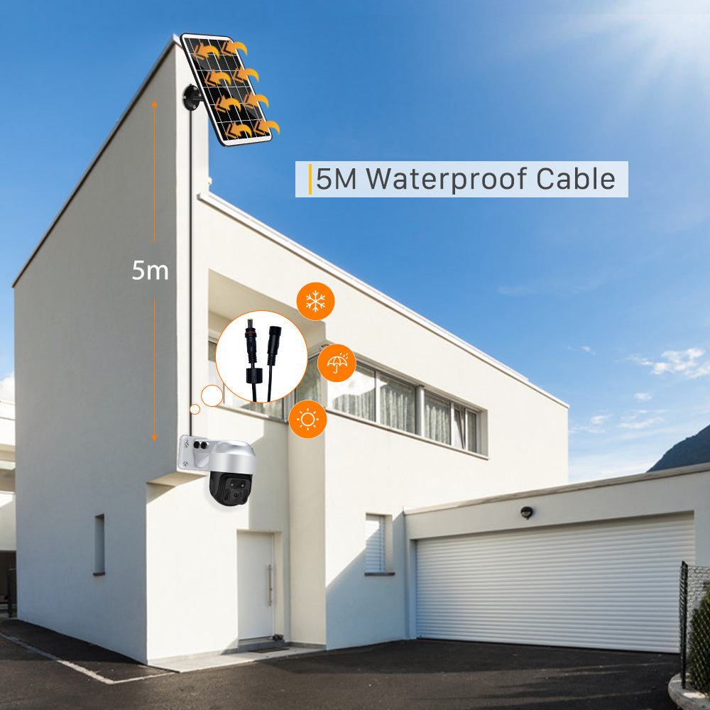 SolarGuard™ Solar Powered Wireless WiFi Surveillance Camera