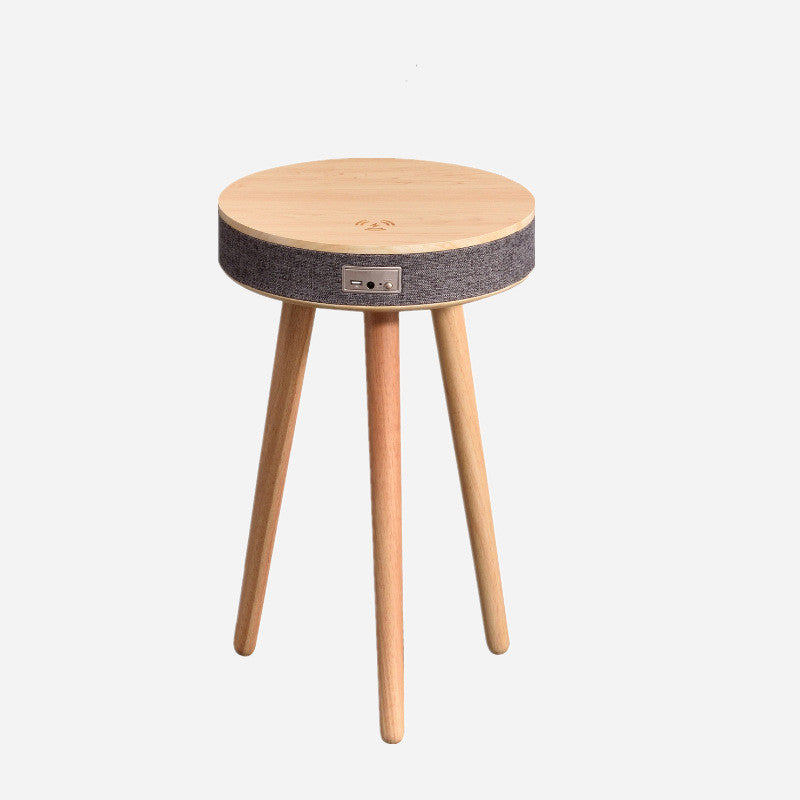 SoundTable Wireless Charging Bluetooth Speaker - Creative Round Coffee Table