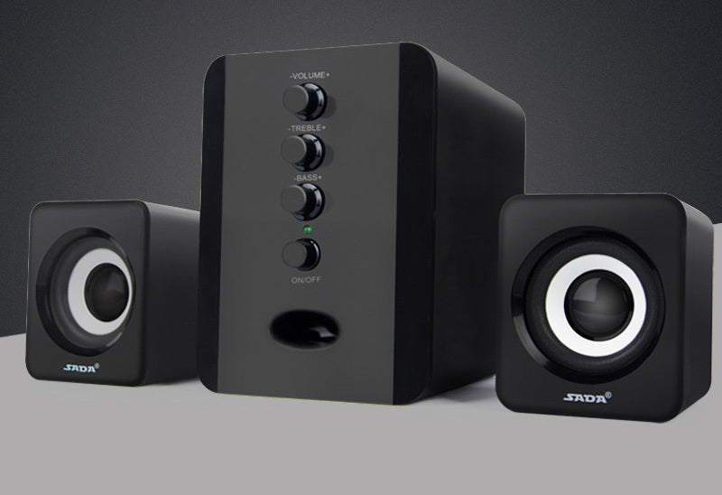 BassWave™ D-202 Computer Speakers & Subwoofer Sound System