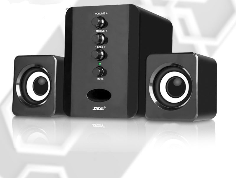 BassWave™ D-202 Computer Speakers & Subwoofer Sound System