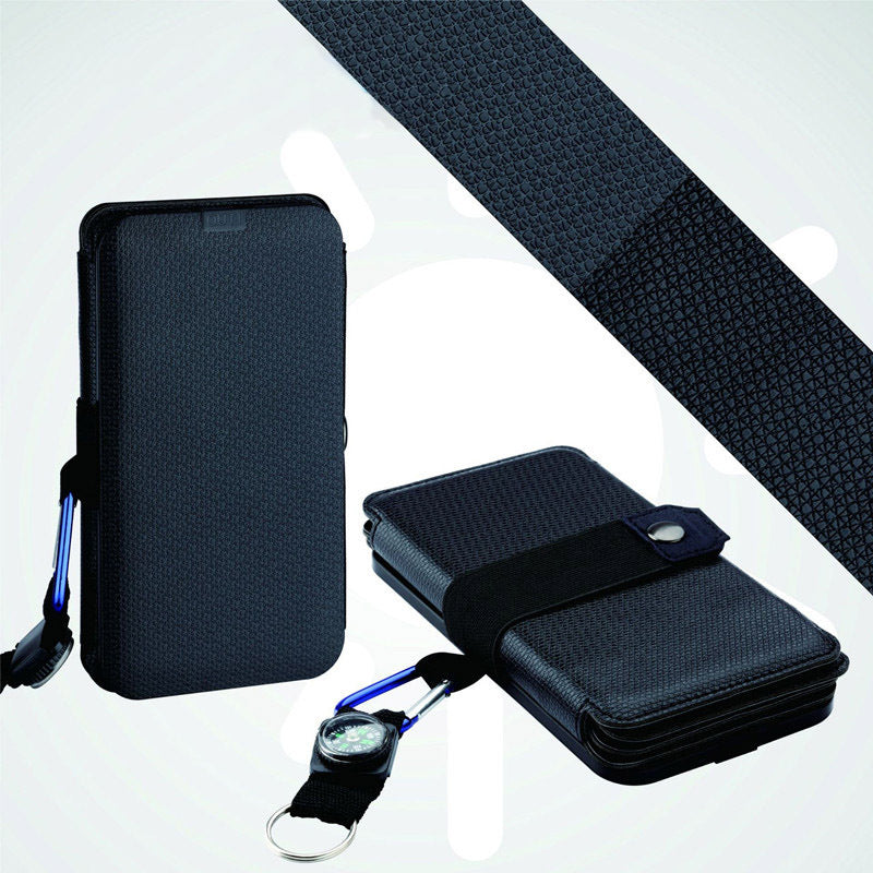 SolarCharge Pro – Waterproof Portable Solar Power Bank with Direct Charging & Outdoor Mobile Phone Charger Bag