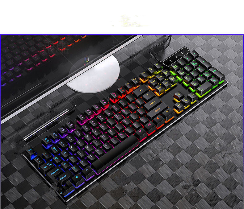 StrikeGlide™ Wired Gaming Keyboard & Mouse Set