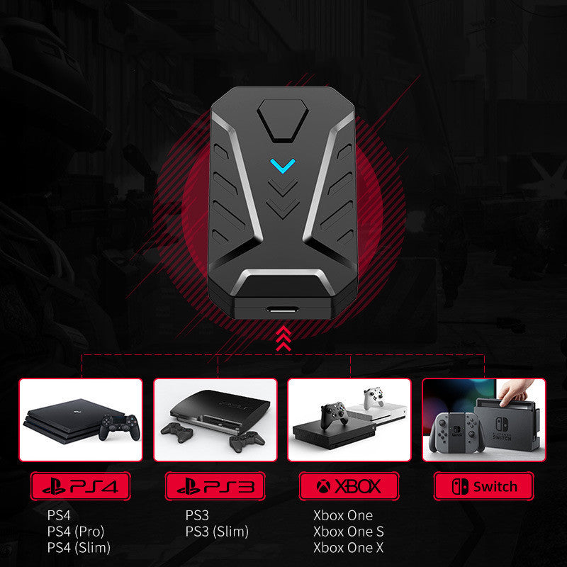 GameX Pro: PS4 Console Keyboard & Mouse Converter