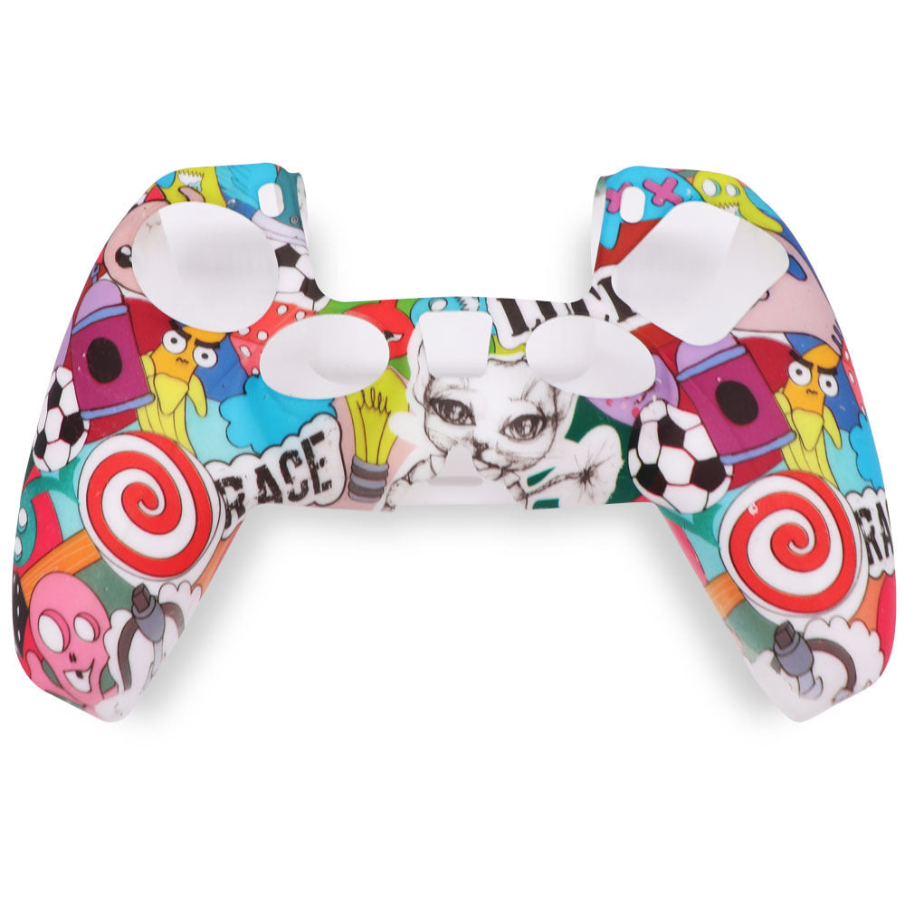 GripGuard Pro – PS5 DualSense Silicone Protective Case & Thumb Grips