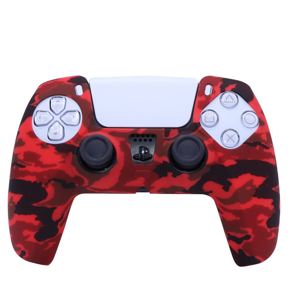 GripGuard Pro – PS5 DualSense Silicone Protective Case & Thumb Grips