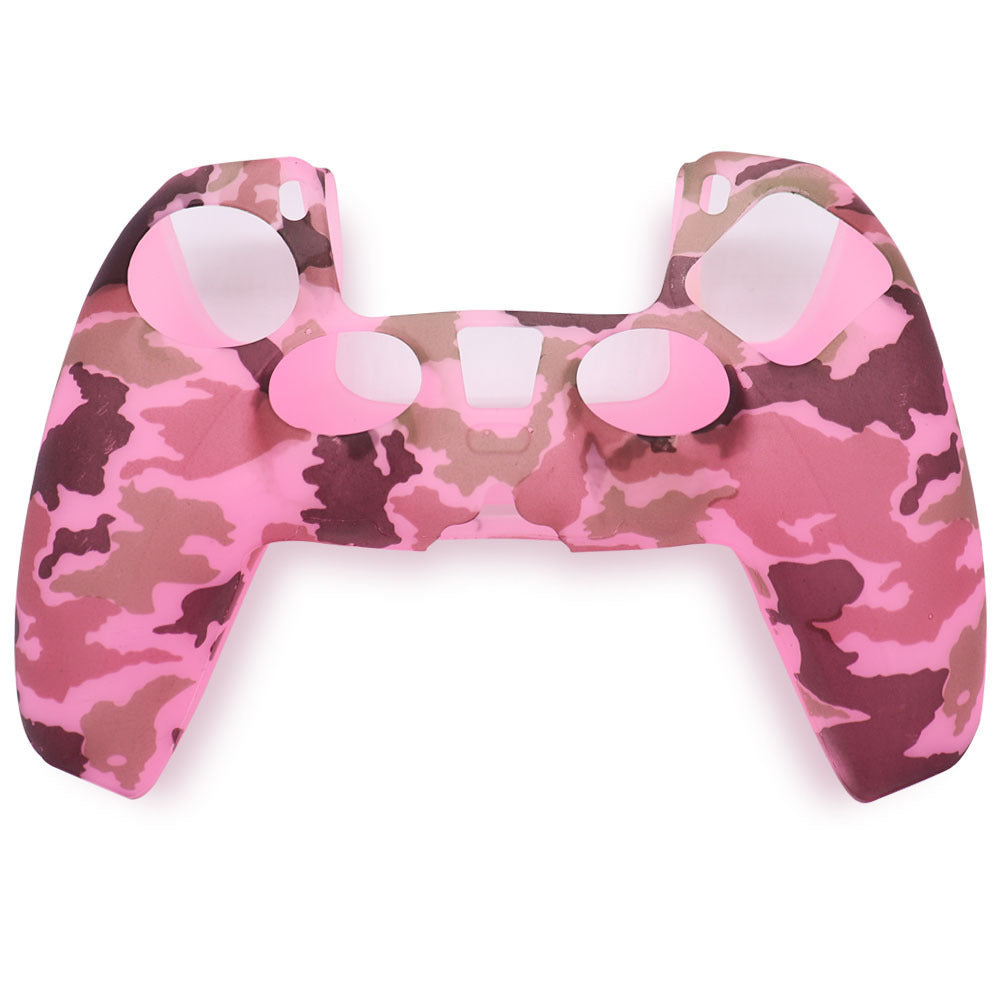 GripGuard Pro – PS5 DualSense Silicone Protective Case & Thumb Grips