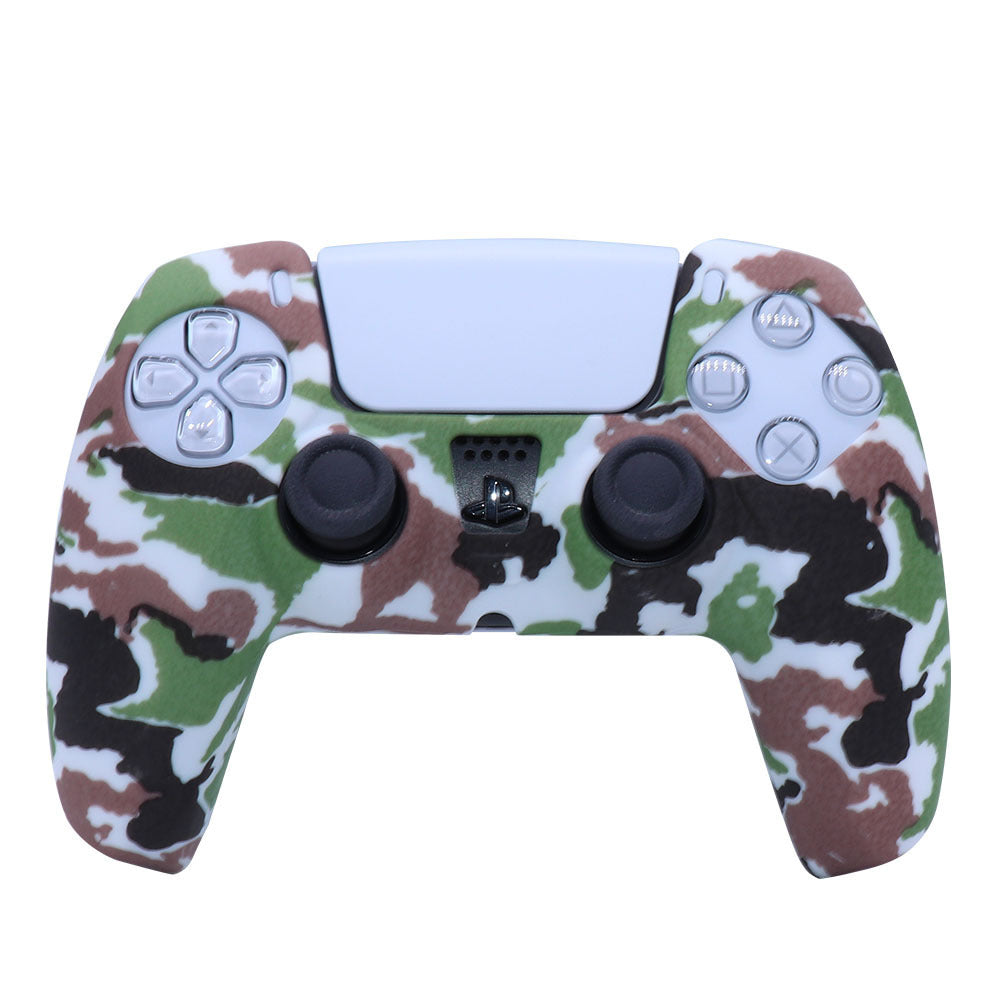 GripGuard Pro – PS5 DualSense Silicone Protective Case & Thumb Grips