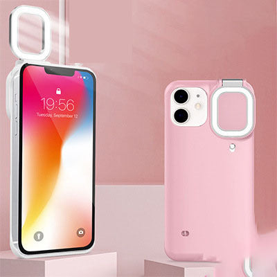 LumaGlow: The Ultimate Selfie Beauty Ring Flashing Light iPhone Case
